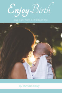 Cover of The Top Three Tips to Enjoy Birth