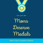 button to buy a medal for a mom